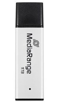 MediaRange MR1905-1 USB-n�gle 1 TB USB Type-A 3.2 Gen 1 (3.1 Gen 1) Sort, S�lv #1