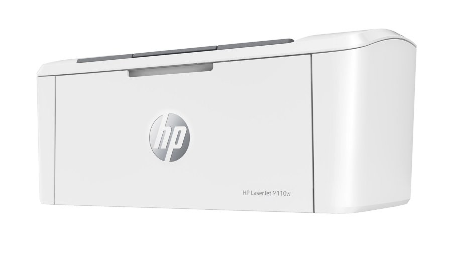 HP LaserJet M110w Tr�dl�st Sort og hvid Printer #13