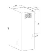 AKPO WK-12 Carmen sort halvmat T800 line�r LED emh�tte #2