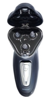 PRIME3 SRS11 barbermaskine til ham Rotations shaver Trimmer Sort, S�lv #4