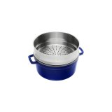 ZWILLING STAUB LA COCOTTE 5,25 L Rund Stbejern Gryde bradepande #7
