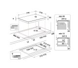 Hotpoint Ariston HS 1377C CPNE Sort Indbygget 77 cm Zone induktionskogeplade 4 zone(s) #11