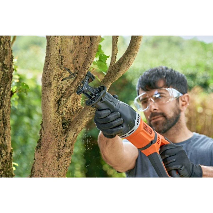 Black & Decker BES301-QS frem- og tilbagegende sav 2800 spm 750 W Sort, Orange #7