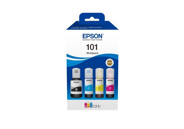 Epson C13T03V64A blkpatron 4 stk Original Sort, Bl, Magenta, Gul #1