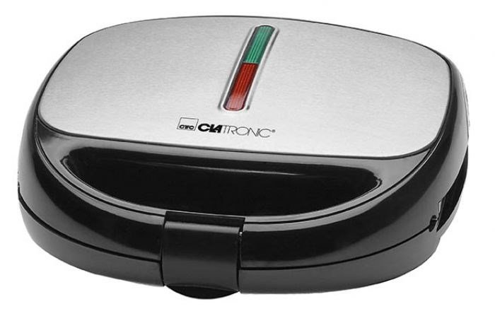 Clatronic ST/WA 3670 sandwichtoaster 800 W Sort, Rustfrit stl #5