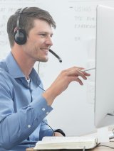 Koss CS200i Headset Ledningsfrt Kontor/Callcenter Sort #3