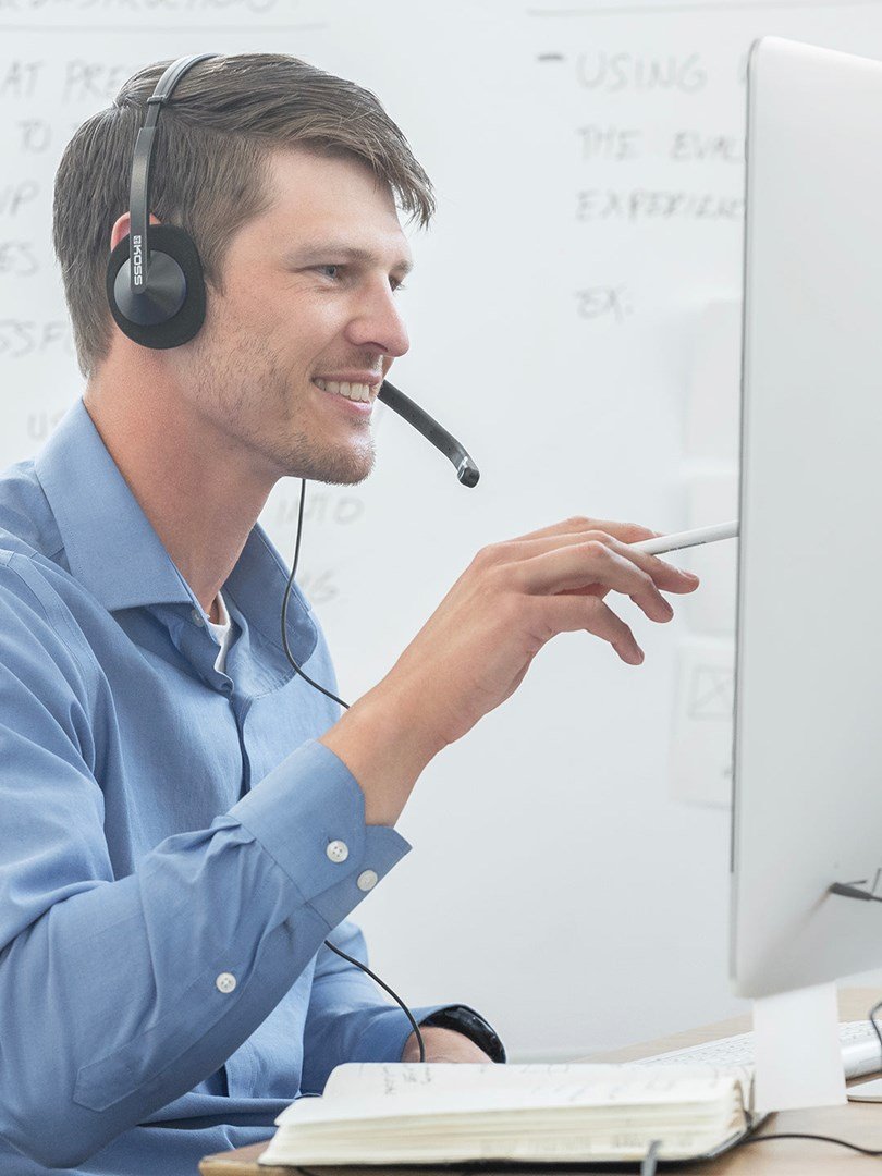 Koss CS200i Headset Ledningsfrt Kontor/Callcenter Sort #3