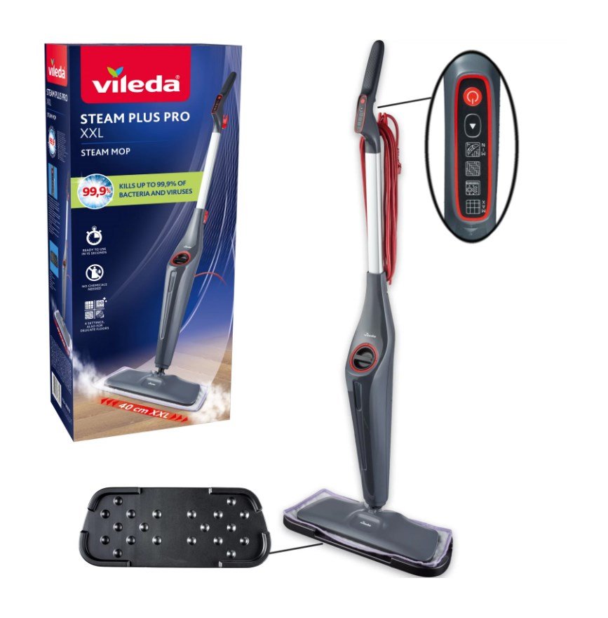 Vileda dampmoppe Steam Plus XXL Pro #2