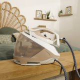 Tefal Pro Express Eco GV9E22E0 Dampstrygning station 2200 W 1,8 L Durilium AirGlide Autoclean soleplate Beige, Hvid #4