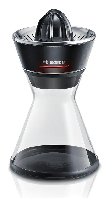 Bosch MCP72GPB citruspresser Plast, Rustfrit stl Sort, Transparent #2