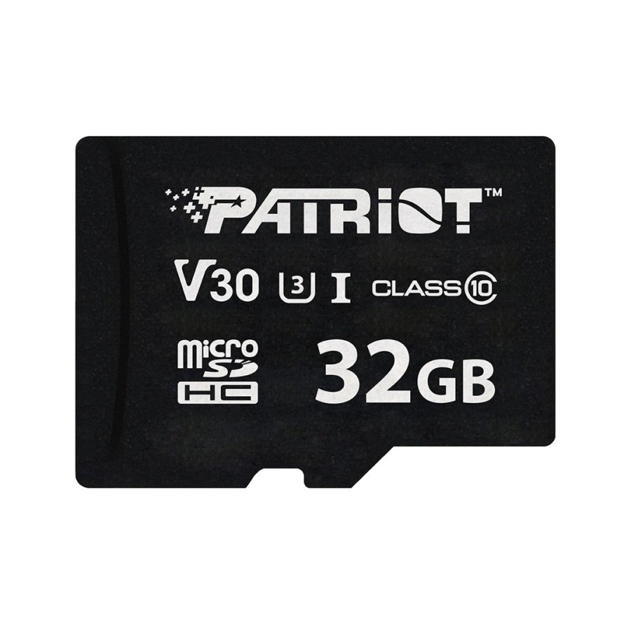 Hukommelseskort PATRIOT VX Series 32GB MicroSDXC V30 Class 10 UHS-I U3 4K UHD (PSF32GVX31MCH) #1