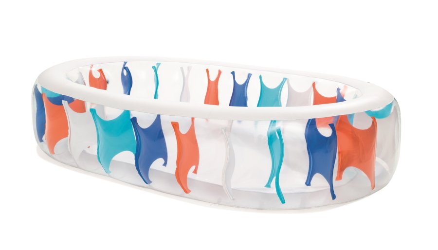 Bestway 54066 swimmingpool til over jorden Oppustelig pool Oval 542 L Flerfarvet #12
