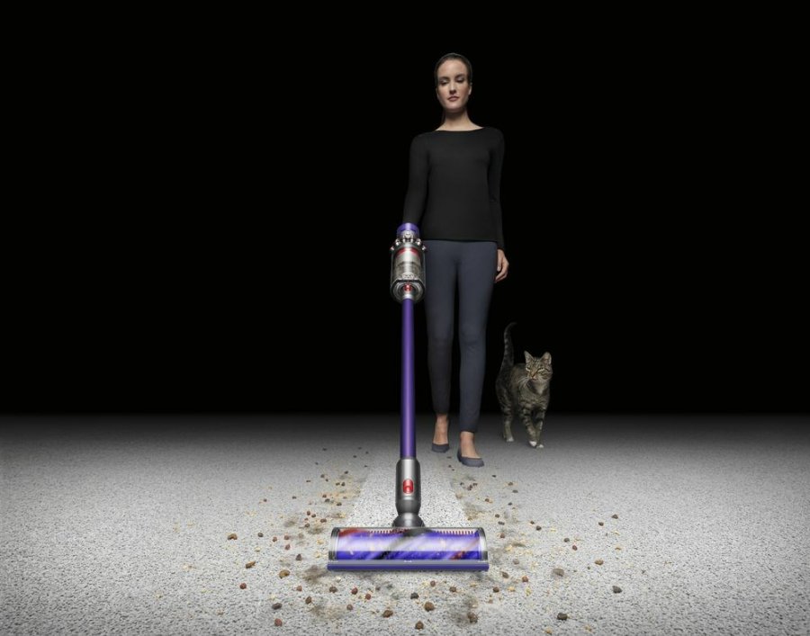 Dyson V11 Advanced 2-i-1 stangstvsuger Batteri Dry Posels 545 W Nikkel, Lilla #25