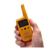 Motorola T72 walkie talkie 16 kanaler, gul #14