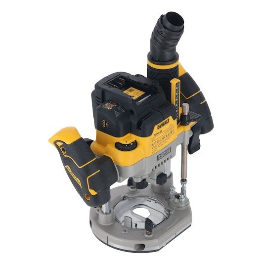 DeWALT DCW620NT-XJ router og overfrser Sort, Gul 23000 rpm #1