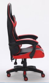 Topeshop FOTEL REMUS CZERWONY Computermbel og kontorstol Polstret sde Polstret rygln #2