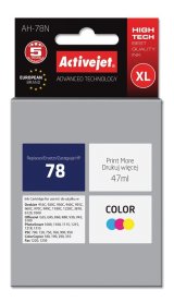 Activejet AH-78N blk (erstatning HP 78 C6578D; Supreme; 47 ml; farve) #1