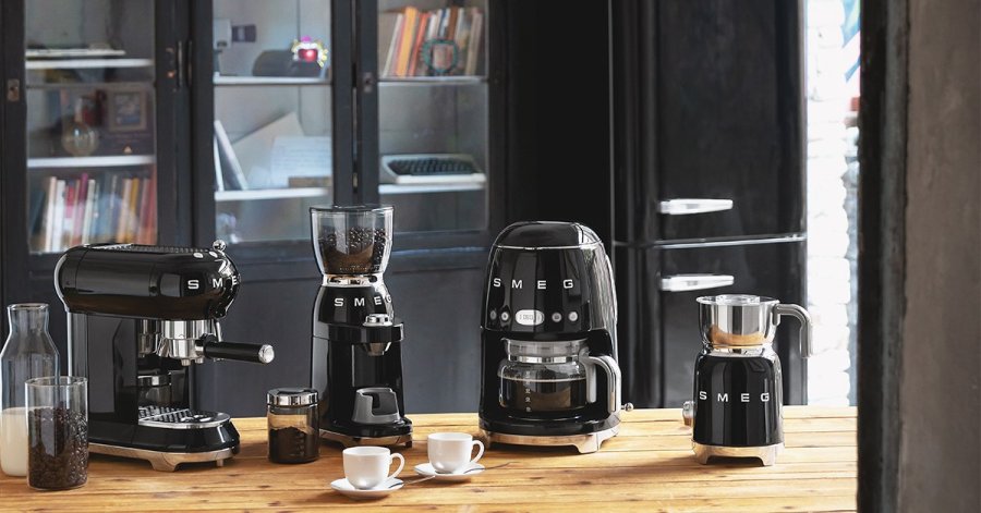 Drip Coffee Machine Smeg DCF02BLEU 1,4 L Sort 1050 W #10