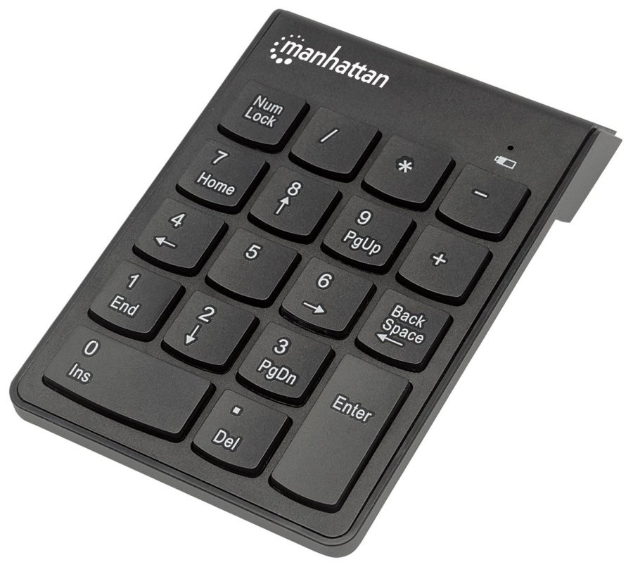 Manhattan 178846 numerisk tastatur Laptop/PC RF trdlst Sort #1