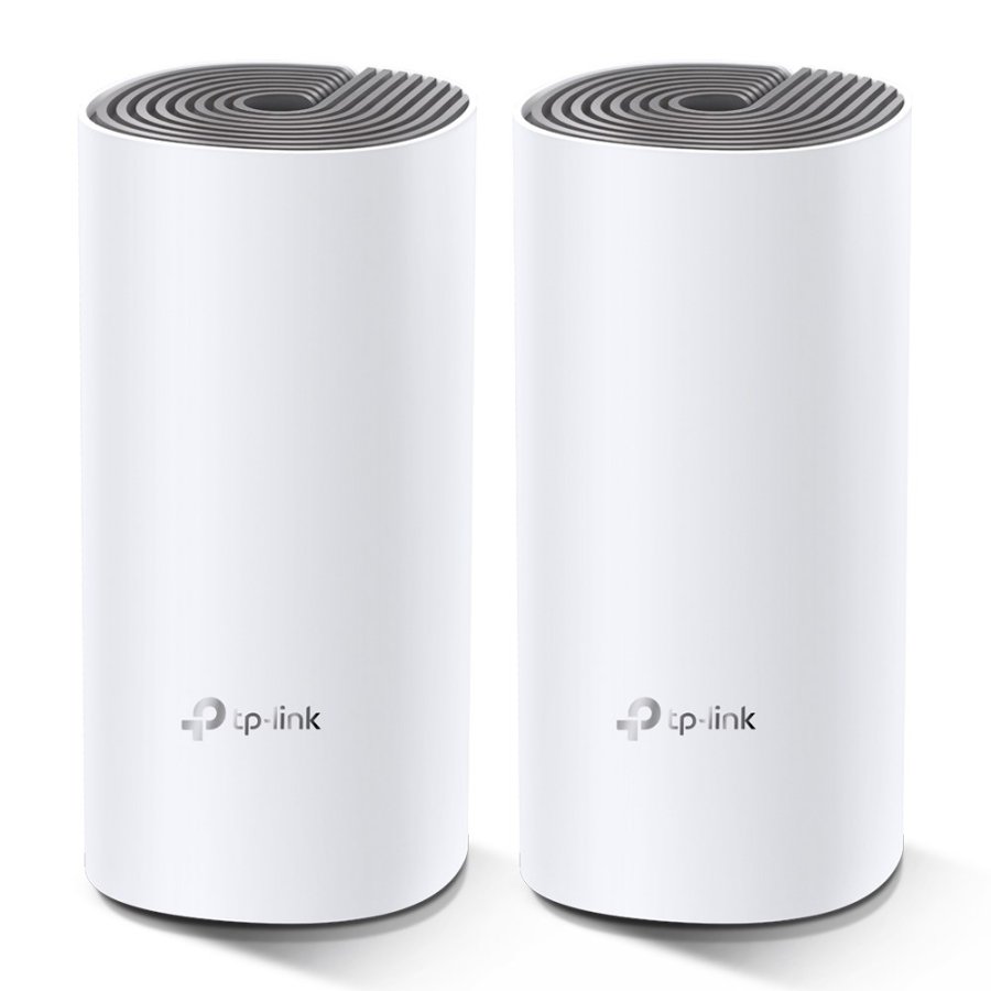 TP-Link Deco E4 (2-pack) Dual-band (2,4 GHz / 5 GHz) Wi-Fi 5 (802.11ac) Hvid, Gr� Intern #1
