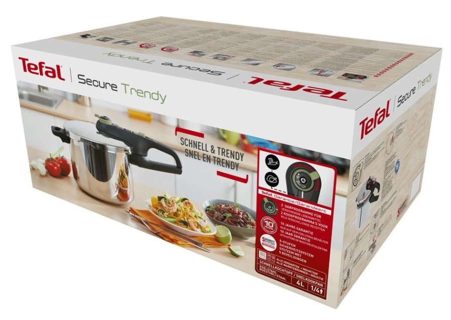 Ekspres-gryde Tefal P2580400 Rustfrit stl 4 L #9