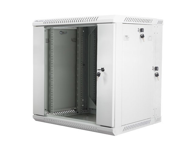 TWO-SECTION WALL-MOUNTED RACK CABINET 19
