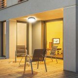 Plafond V-TAC VT-8630B overflademonteret 36W LED IP44 42cm 4000K 3820lm (SKU 76401) Sort #6