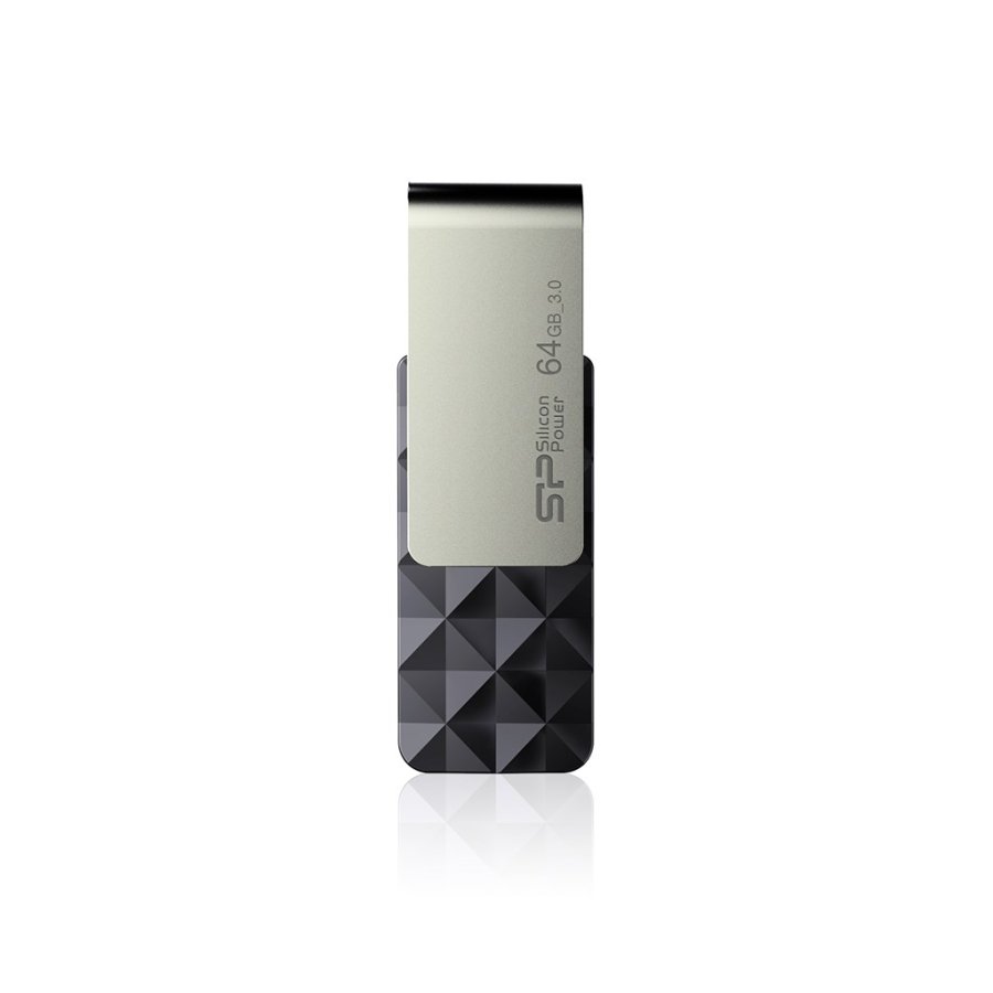 Silicon Power Blaze B30 64 GB USB Type-A 3.0 (3.1 Gen 1) hukommelsespind Sort #3