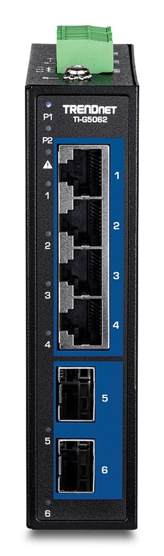 Trendnet TI-G5062 netv�rksswitch Ikke administreret 2.5G Ethernet (100/1000/2500) Sort #3