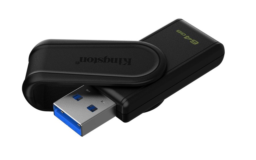 Kingston Technology DataTraveler 64 GB Portable USB 3.2 Gen 1 Exodia S (sort/sort) #2