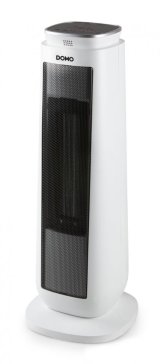 Domo DO7347H varmeapparat Indendrs Sort, Hvid 2000 W Husholdning trnventilator #1