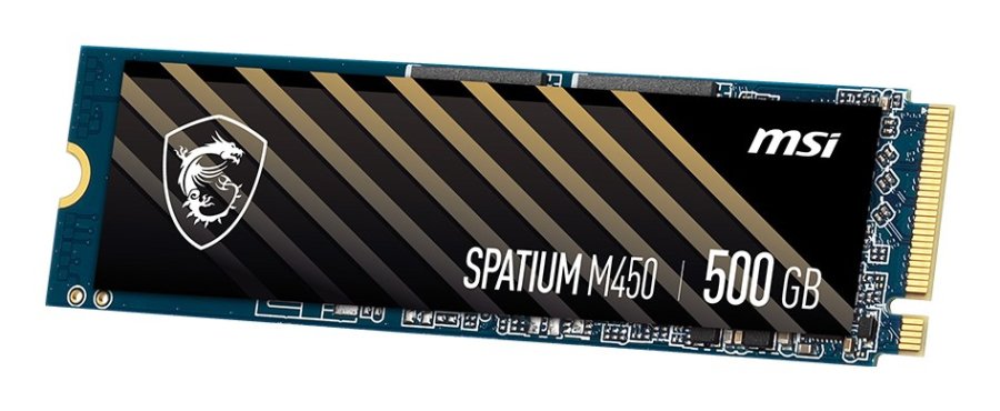 MSI Spatium M450 PCIe 4.0 NVMe M.2 500GB V1 PCI Express 4.0 3D NAND #5