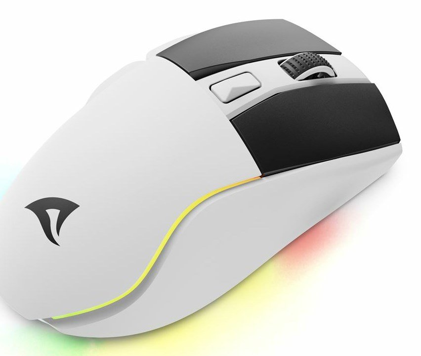 Sharkoon SGM50W mus Spil Hjre hnd RF Wireless + USB Type-A Optisk 6400 dpi #4