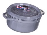 STAUB Rund gryde af stbejern 40500-246-0 3,8 l grafit #3