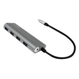 LogiLink UA0309 interface hub USB 3.2 Gen 1 (3.1 Gen 1) Type-C 5000 Mbit/s Gr� #3