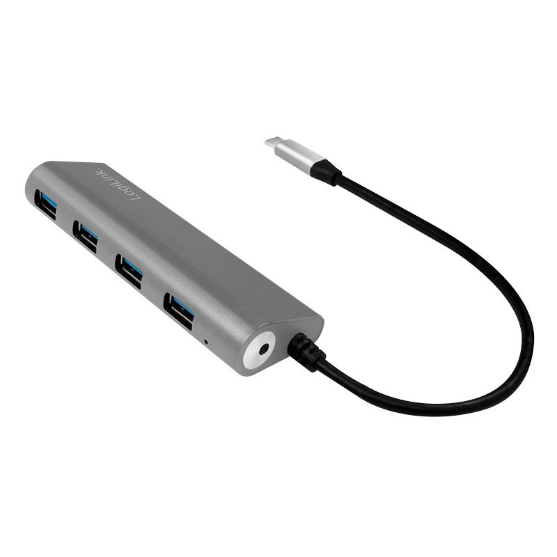 LogiLink UA0309 interface hub USB 3.2 Gen 1 (3.1 Gen 1) Type-C 5000 Mbit/s Gr� #3
