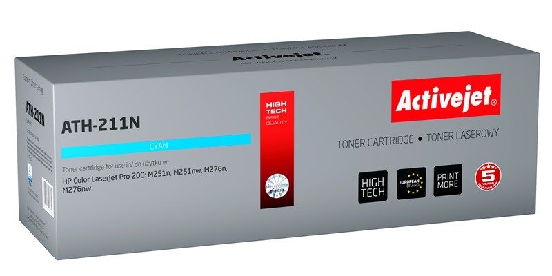 Activejet ATH-211N Tonerpatron (erstatning HP 131A CF211A, Canon CRG-731C; Supreme; 1800 sider; bl) #1