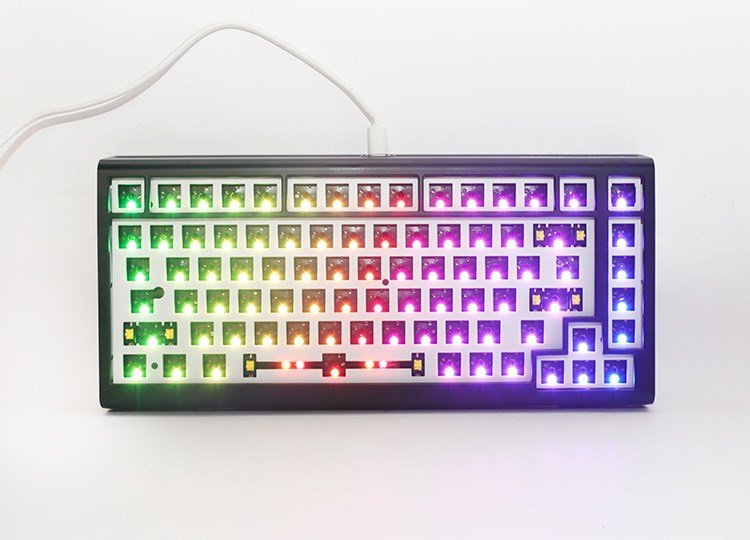 Ducky Tinker 75 tastatur Spil USB Tysk Sort #8