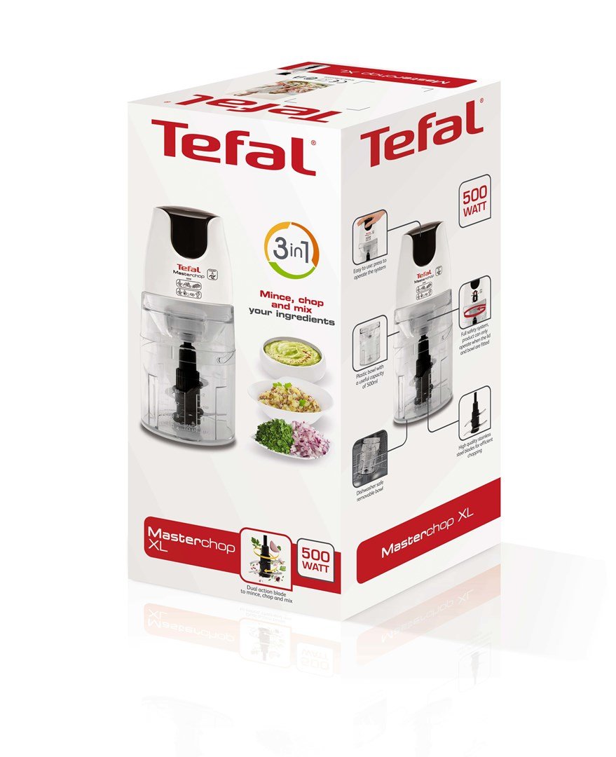 Tefal MB450B blender 0,5 L 500 W Transparent, Hvid #8