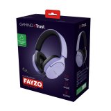 Trust GXT 489P FAYZO Headset Ledningsf�rt Spil Sort, Lilla #9