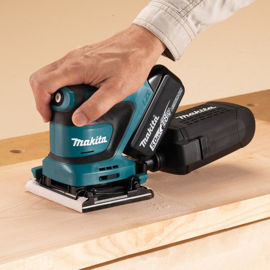 Makita DBO480Z transportabel slibemaskine Excentersliber 14000 OPM Sort, Bl 210 W #11