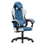 Huzaro Force 2.7 Black Carbon Gaming stol Blue #2
