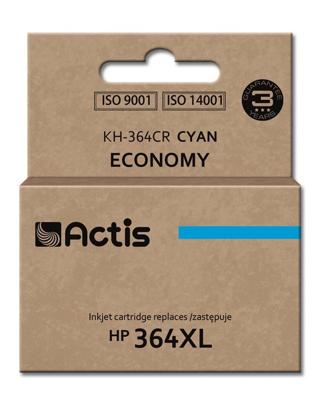 Actis KH-364CR blk (erstatning HP 364XL CB323EE; Standard; 12 ml; bl) #1