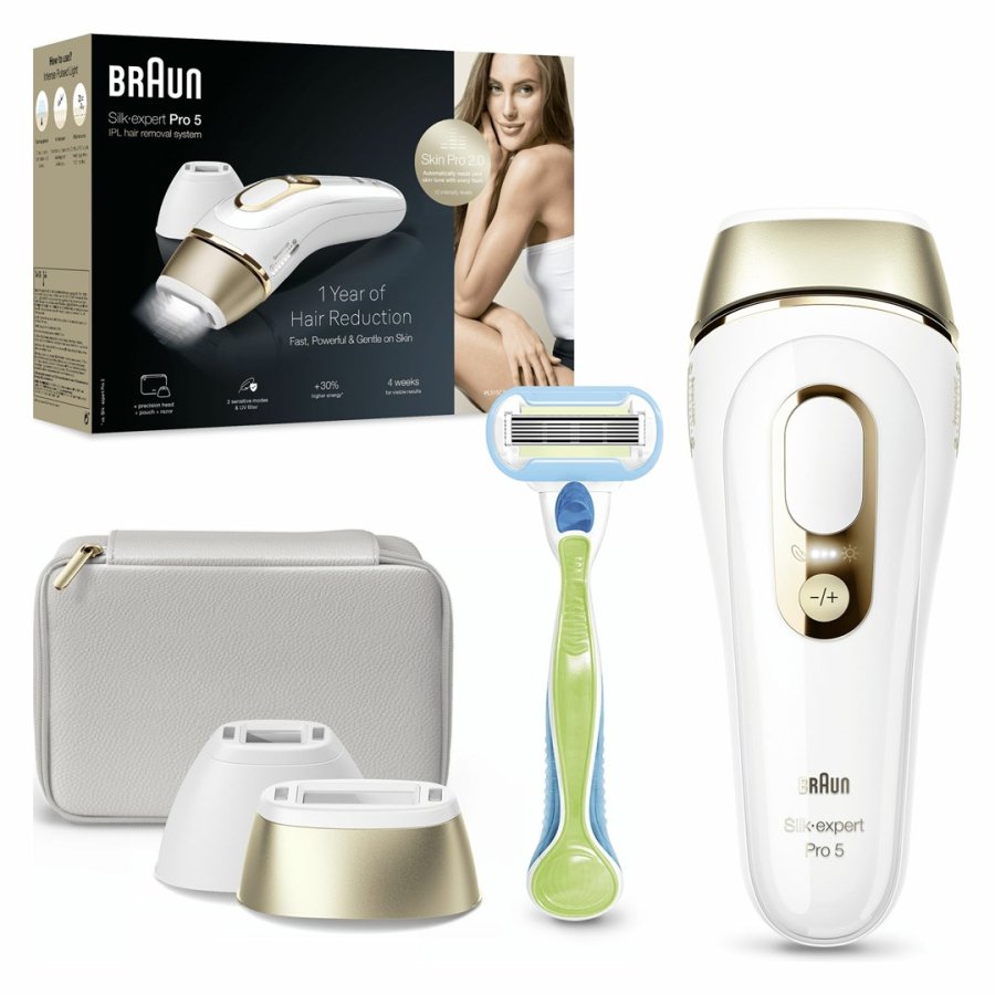 Braun PL5152 Intenst pulserende lys (IPL) Guld, Hvid #2