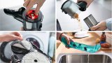 Bosch BCS71HYG4 Ledningsfri 2-i-1-stvsuger, stvsugning og mopping Unlimited 7 ProHygienic Aqua White #34