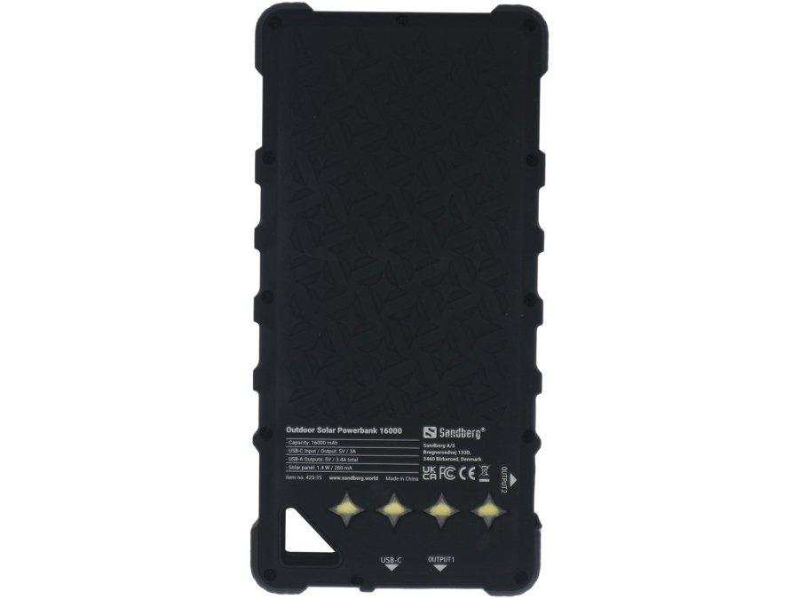 Sandberg Outdoor Solar Powerbank 16000 #6