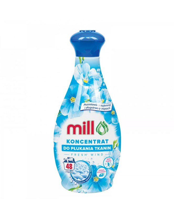 MILL Skyllemiddelkoncentrat FRESH WIND 1,3 l, 48 skylninger #1