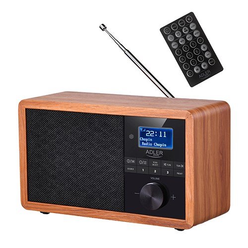 Adler AD 1184 radio Brbar Digital Sort, Tr #1