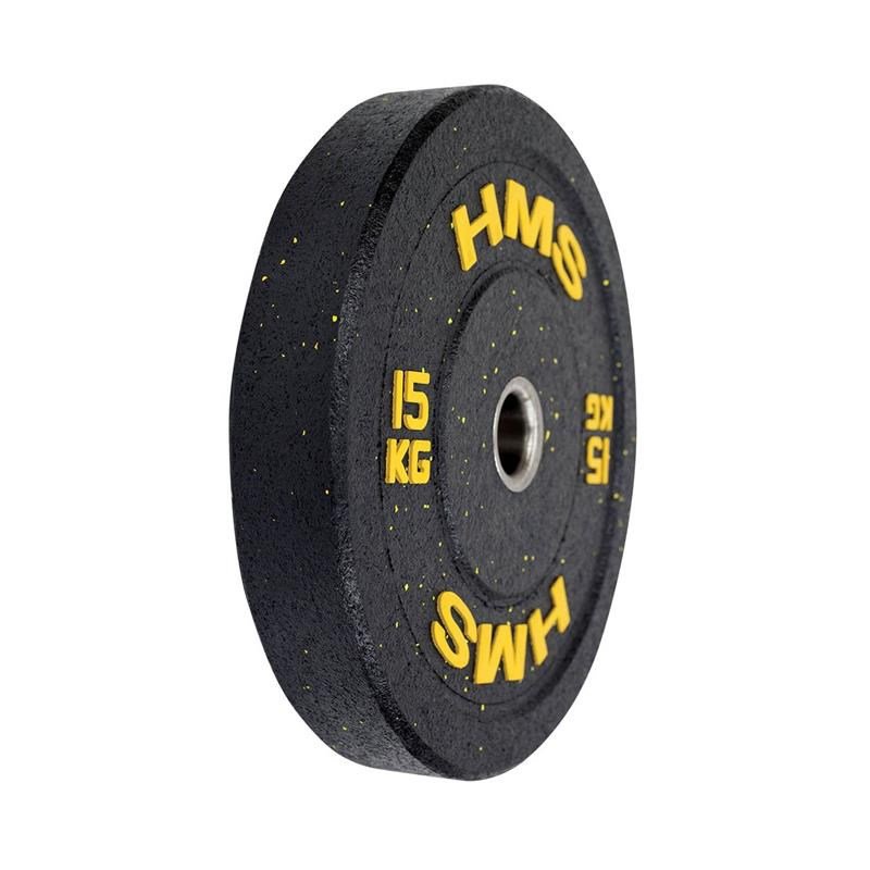 HMS Fitness HTBR15 1 stk Olympic Gummibelagt vgtskive #4