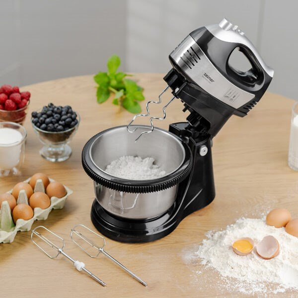 Zelmer ZHM2459 BS  Hndmixer med skl 700 W Sort #8